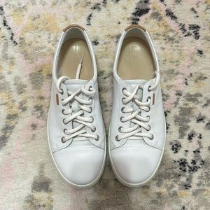 Ecco white shoes